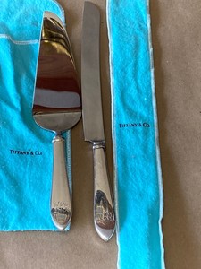 Tiffany & Co Sterling Silver Cake Set Knife And Server