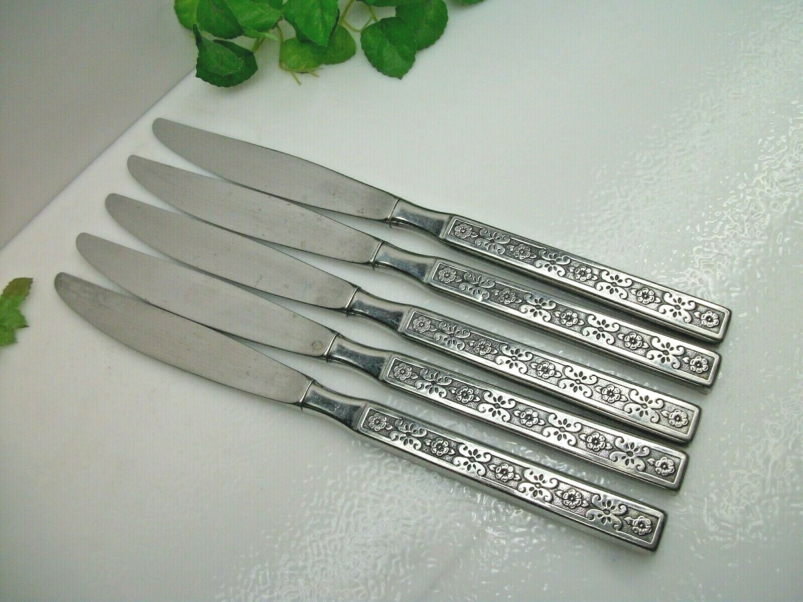 5    Deluxe Oneida Distinction   CAPRI   Stainless Steel  Dinner Knives