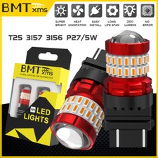 2x 3157 3057 Led Amber Turn Signal Light Bulbs For Ford Expedition 2000-2020