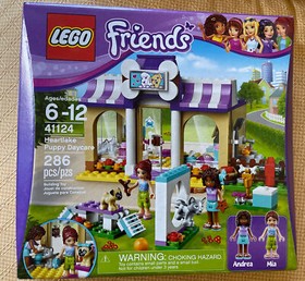 Lego Friends 41124 Heartlake Puppy 286 Pieces Age 6-12 Brand New In Box