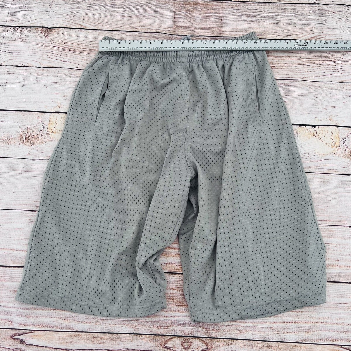 STARDOM Star serie Men's Mesh Shorts size 2XL GRAY 100