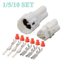 3 Pin Sumitomo MT090 Sealed Connector Plug Socket Kit for Yamaha Kawasaki Suzuki