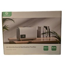 Morrrer 2-in-1 Ozone Odor Eliminator/Air Purifier for Home Covers 1614' NEW!