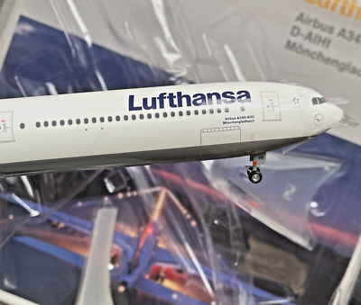 1/200 HERPA Lufthansa Airbus 340-600 D-AIHI | eBay