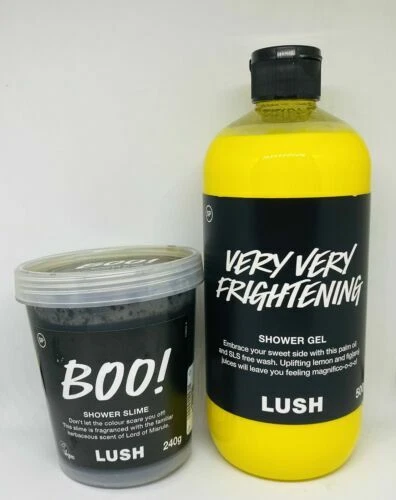 Cuerpo Olor a Limón Lush Lava y geles de ducha