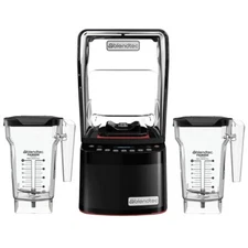Blendtec Commercial Stealth 885 Blender + 2 FourSide Jars