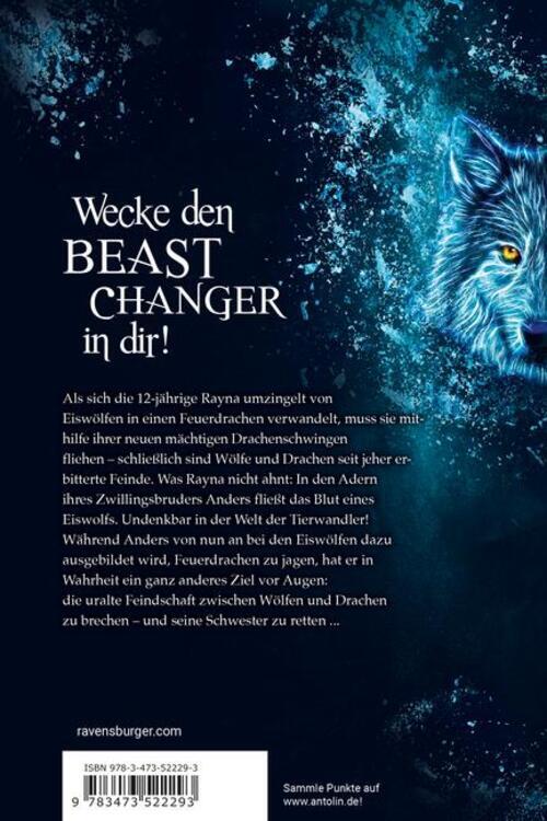 Thumbnail - Beast Changers, Band 1: Bann Der Eiswölfe (spannende