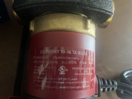Grundfos 98420224 UP 10-16 A PM BU/LC Comfort PM AutoAdapt Recirculation Pump