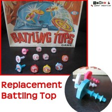 BATTLING TOPS Game by Ideal 1968 - REPLACEMENT TOPS - Many Colours SELECT -