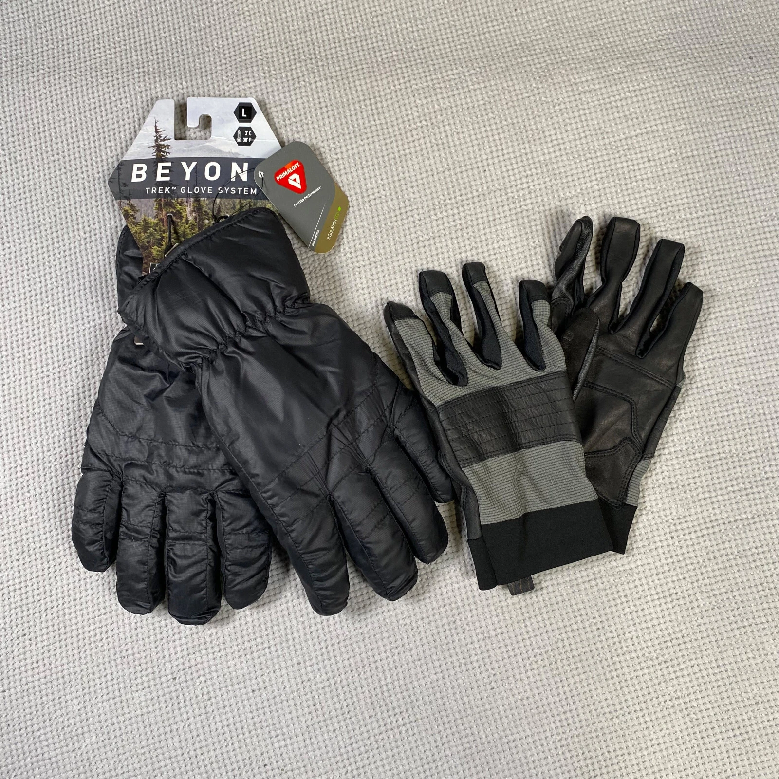 Beyond Clothing Trek Packable Glove System Primaloft Leather Touchscreen LARGE
Opens in a new window