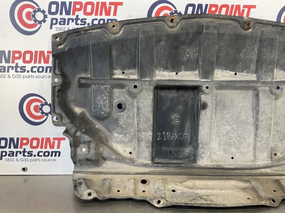2008 Infiniti G37 Lower Engine Splash Guard Skid Plate 75892 OEM 21BAXD3 - Image 2 of 4