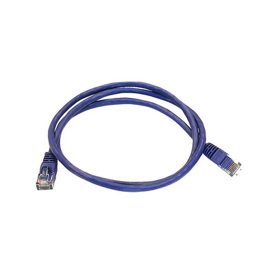 MONOPRICE 2137 Patch Cord,Cat 5e,Booted,Purple,3.0 ft. 5PZU8