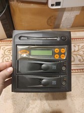 SYSTOR SATA 3.5 Dual Hard Drive Rackmount Duplicator w/2 Caddy/Power Cord.