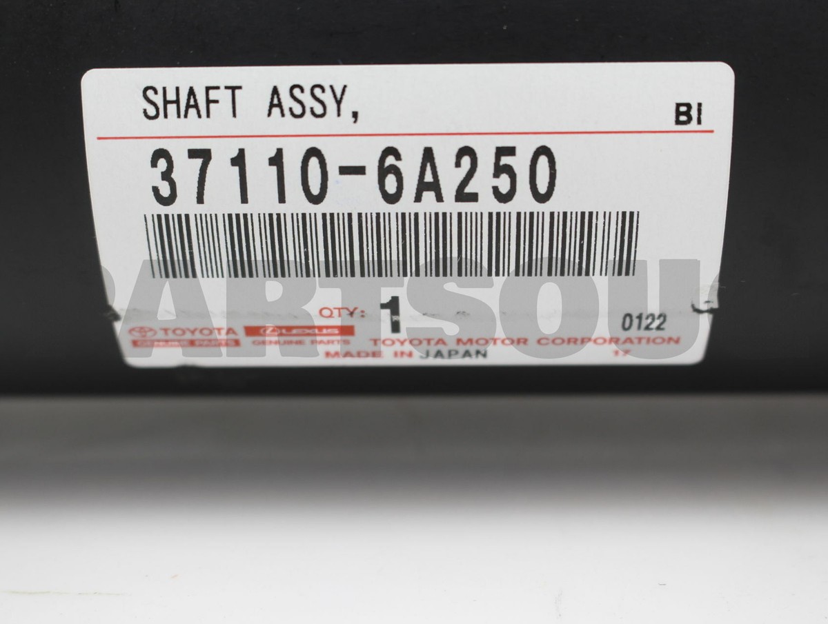 371106A250 Genuine Toyota SHAFT ASSY, PROPELLER 37110-6A250 | eBay
