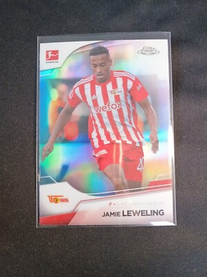 2022-23 Topps Chrome Bundesliga Jamie Leweling #13 Refractor 1.FC Union Berlin