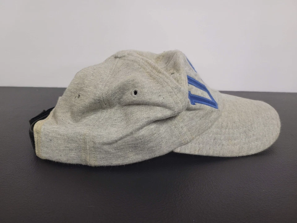 De Colección Ralph Lauren Sombrero Gorra Para Hombres Correa Trasera Gris Polar Polo Deporte Estadio Hecho en EE. UU. Foto 4 de 4