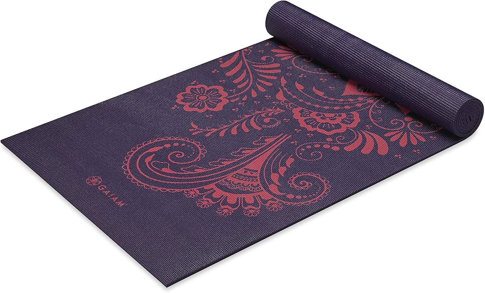 Premium 6mm Extra Thick Non-Slip Yoga Mat for Fitness and Exercise