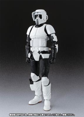 S.H.Figuarts Star Wars Scout Trooper Speeder Bike Action