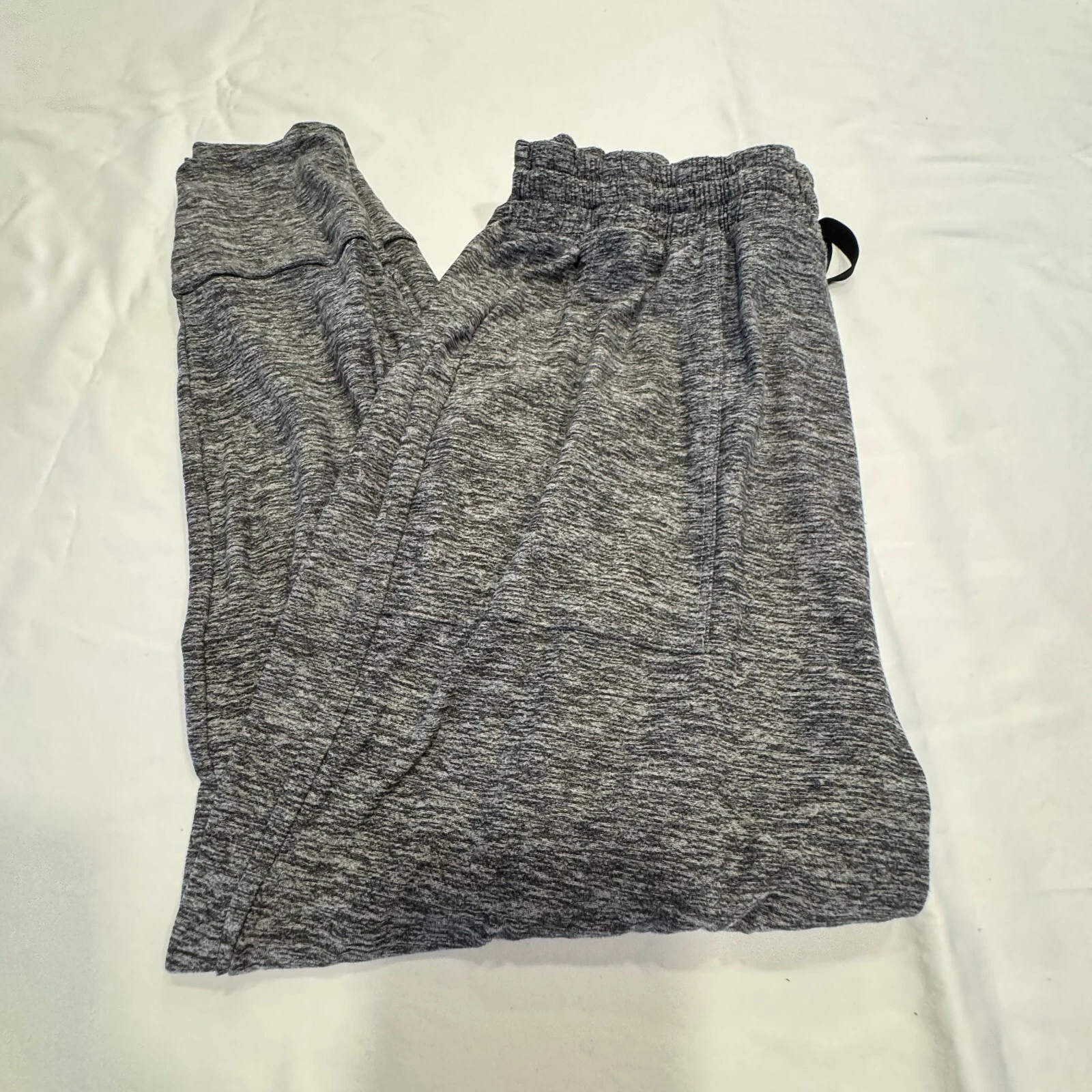 beyond-yoga jogger heather drawstring waist pockets pants