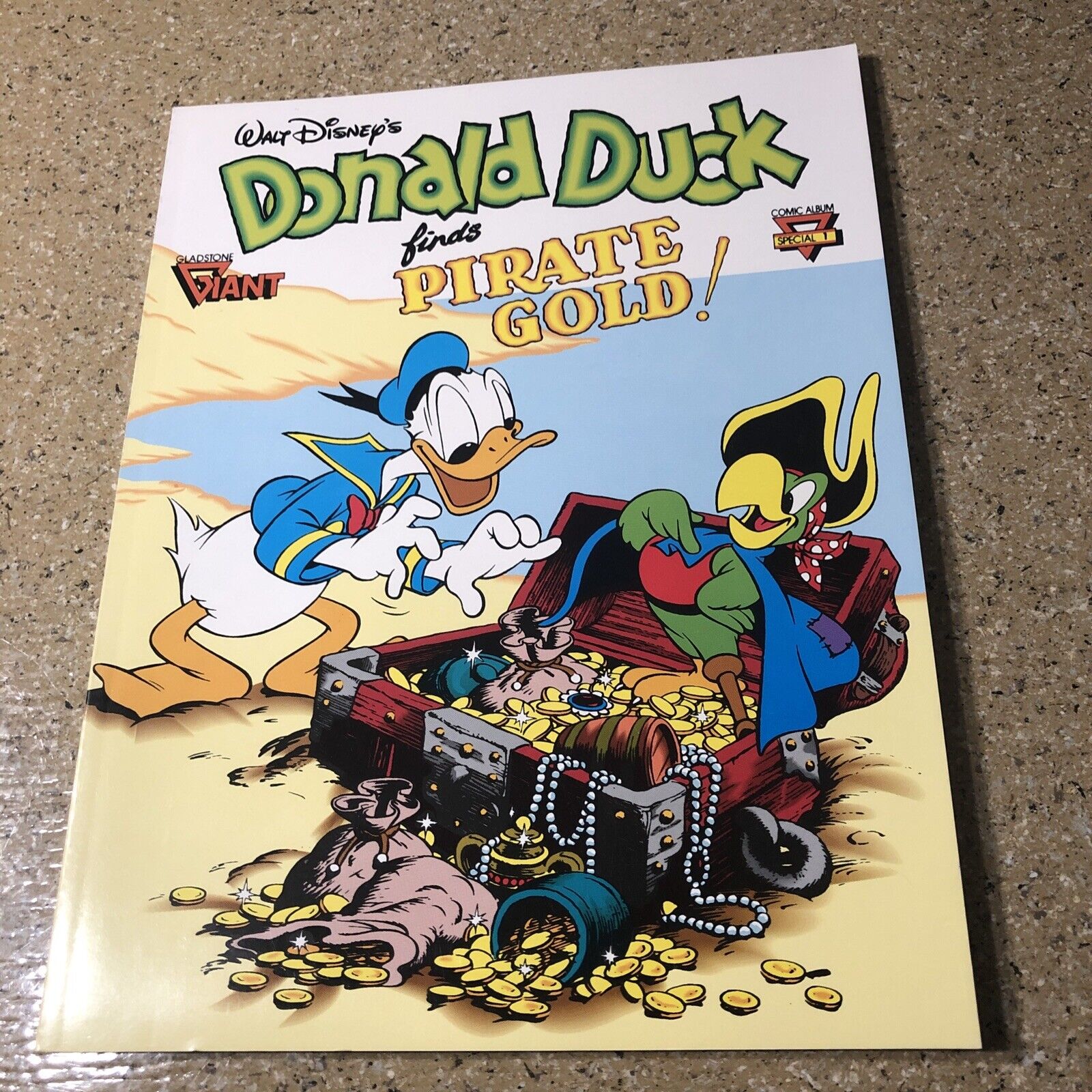 Gladstone Giant Comic Album Specil #1 Donald Duck Finds Pirate Gold.