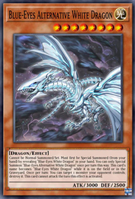 Blue-Eyes Alternative White Dragon RA02-EN010 - Secret Rare - NM