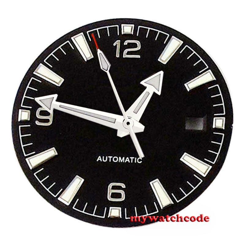 Fera De Reloj Negra De 31mm, Compatible Con NH35 NH36 ETA 2836 2824 - Foto 2