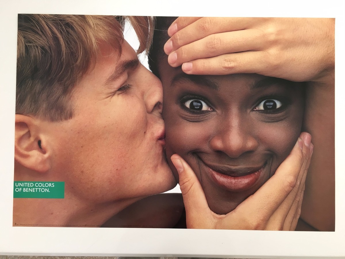 UNITED COLORS OF BENETTON, BY OLIVIERO TOSCANI RARE AUTHENTIC