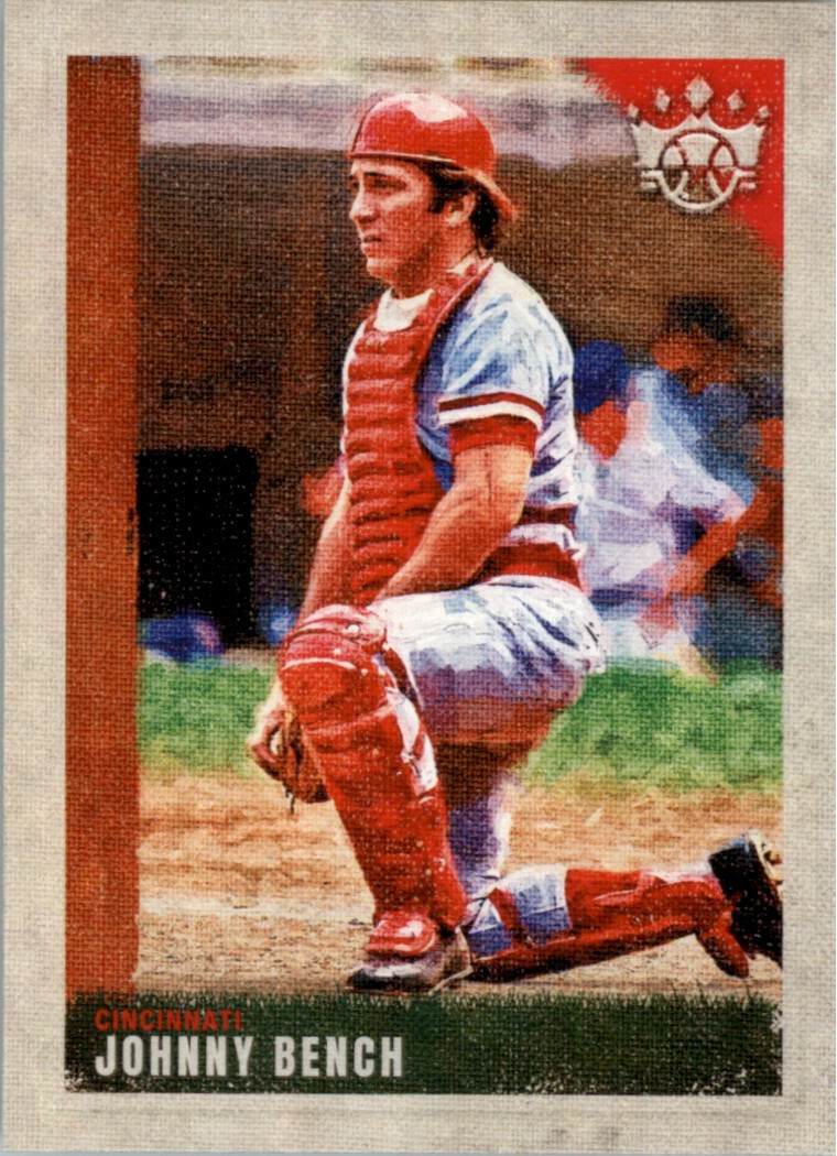 2022 Panini Diamond Kings #138 Johnny Bench SP Cincinnati Reds