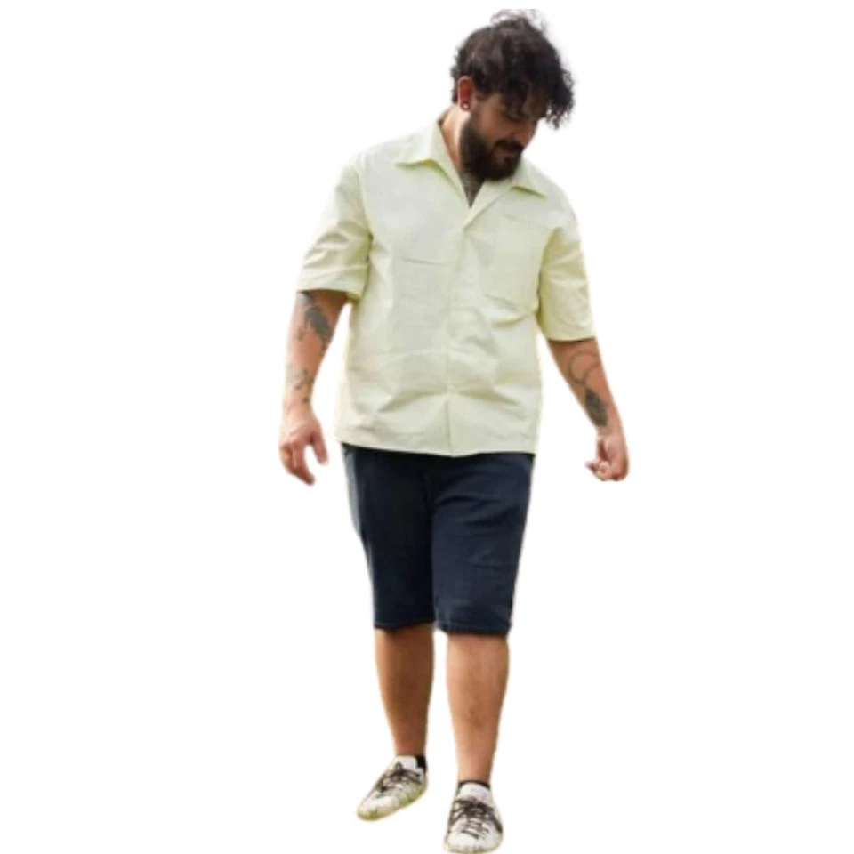 1950s Pattern, Men's Sports Shirt - Chest=38"- 40" (96.5cm -101.6 cm) - Image 2 of 4