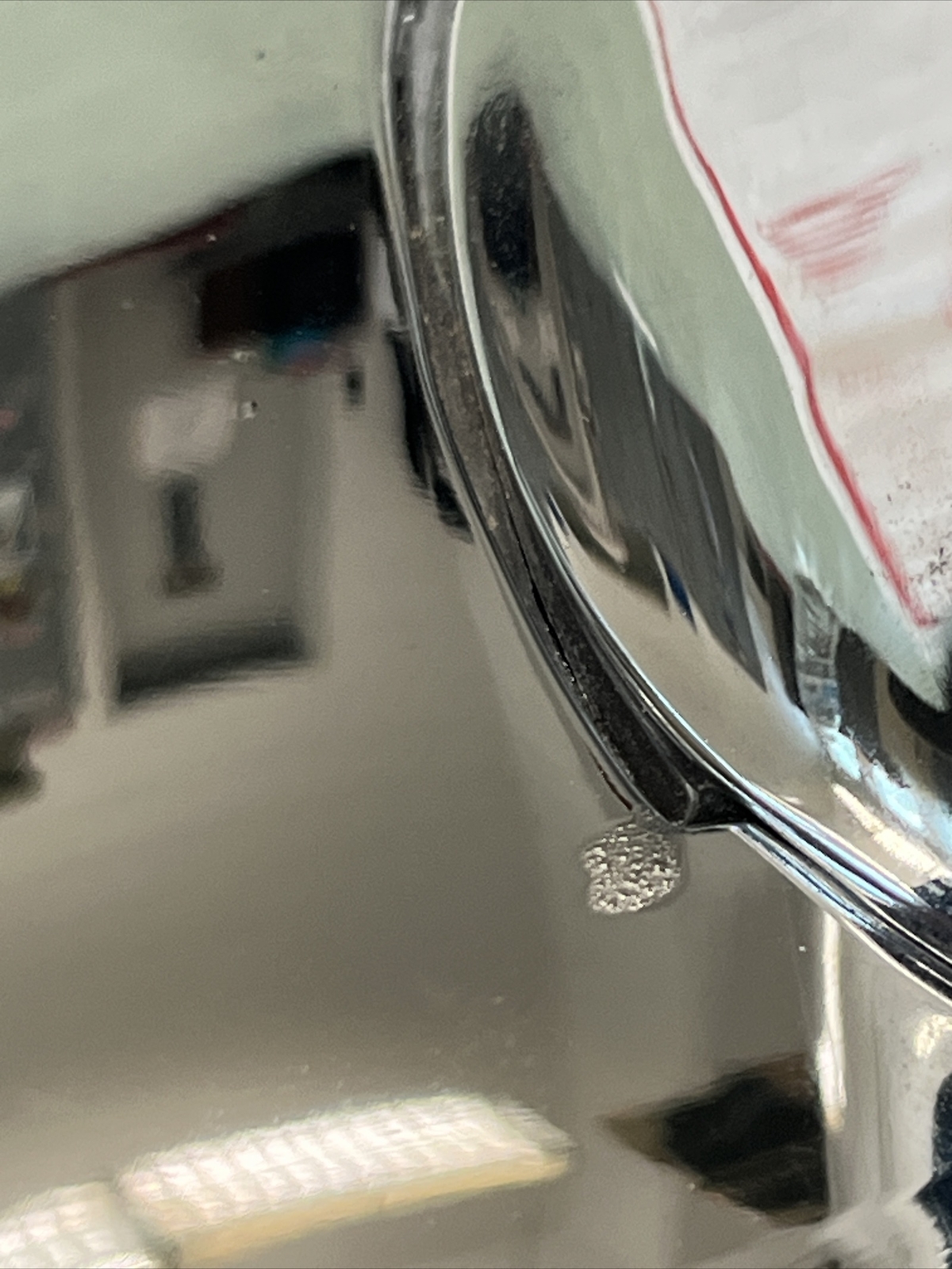 197377 72dated NOS Chrome Sport Bullet Mirror RH RARE 442 Oldsmobile