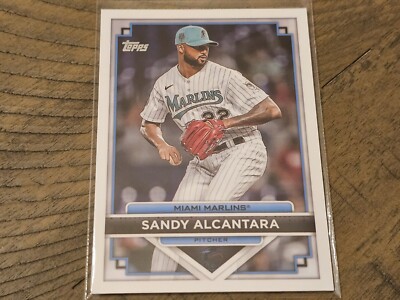 2023 Topps Costco Flagship Collection #37 Sandy Alcantara Miami Marlins Nmmt