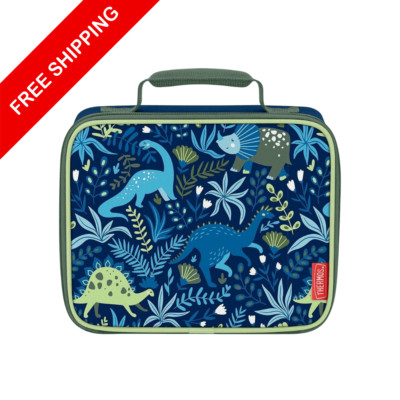 Thermos Kid's Soft Lunch Box with Flex-A-Guard Liner, Dinosaur Kingdom
