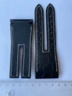 New HD3 by Jorg HYSEK Three Minds black allligator strap band bracelet