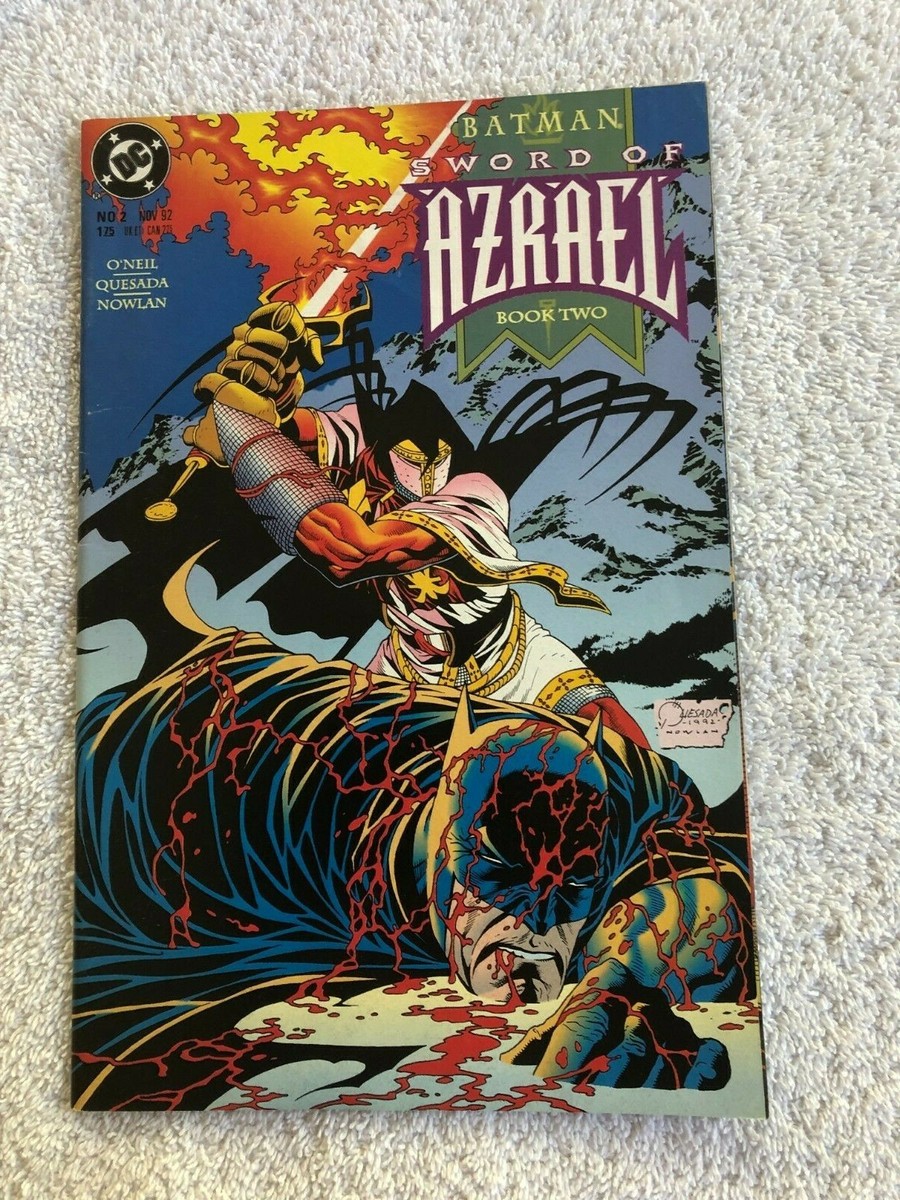 Batman Sword of Azrael #2 (Nov 1992, DC) VF- 7.5 | eBay
