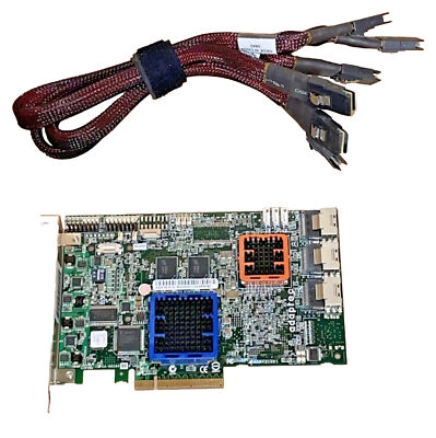 Adaptec ASR-31205/256MB RAID-Controller 12 Port SATA/SAS inkl. 3x Kabel