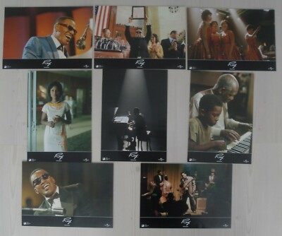 Z102 8x Aushangfotos RAY Jamie Foxx, Regina King, Kerry Washington 