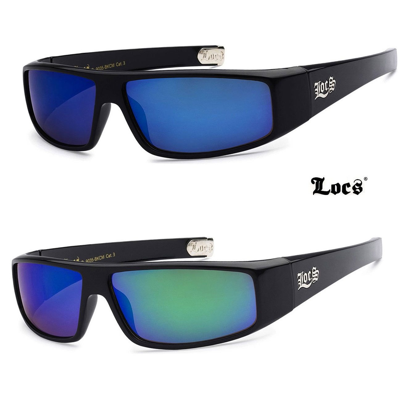 Gafas De Sol Tipo Motociclista Estilo Cholo Locs OG, Modelo