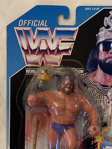 Wwf Macho King Randy Savage Moc Hasbro World Wrest...