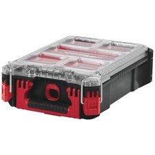 Milwaukee 48-22-8435 5-Bin Polymer Packout Compact Organizer - Black Edition
