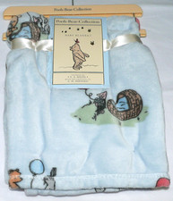 NEW Pooh Bear Collection Winnie The Pooh 30"x40" Baby Blanket New Baby Boy