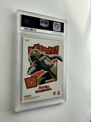 天田　アマダ　巨人の星　トレーディングコレクションカード　1BOX　新品未開封 2025 Panini Absolute - Kaboom! Horizontal Alvin Kamara #9 for sale
