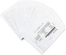 Bonsaii Paper Shredder Lubricant Sheets, 24-Pack 8.4 x 5.9 24 24 PACK, White