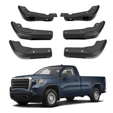 Mud Flap removal Kit for 2019-2025 GMC Sierra 1500 Front Rear All Weather