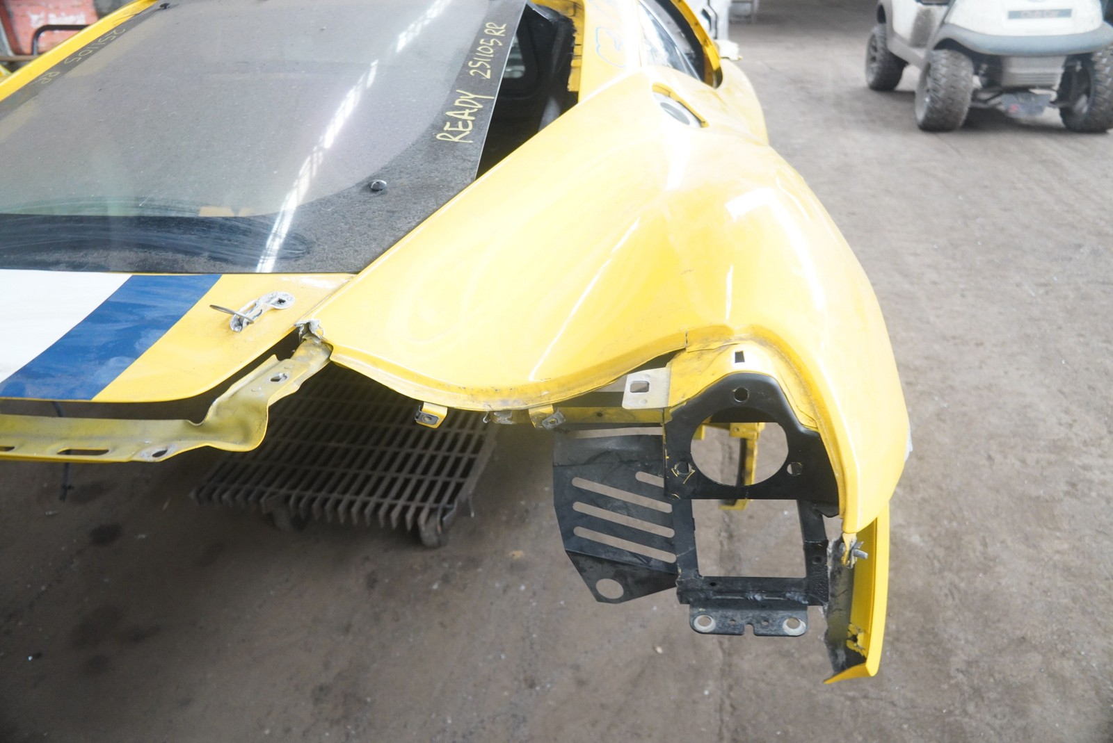 Rear Right Quarter Panel Body Structural Metal Cut Ferrari 458 Challenge *Note*