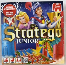 Stratego Junior Jumbo Board Game Complete Ages 4 and Up 2 Player Board Game
