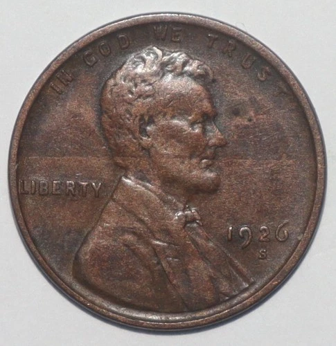 1926 S Lincoln Cent VF VERY FINE (J263)
