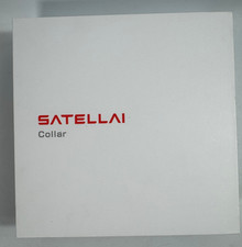 SATELLAI Dog Wireless Fences, Gray GPS Dog Collar - new open box