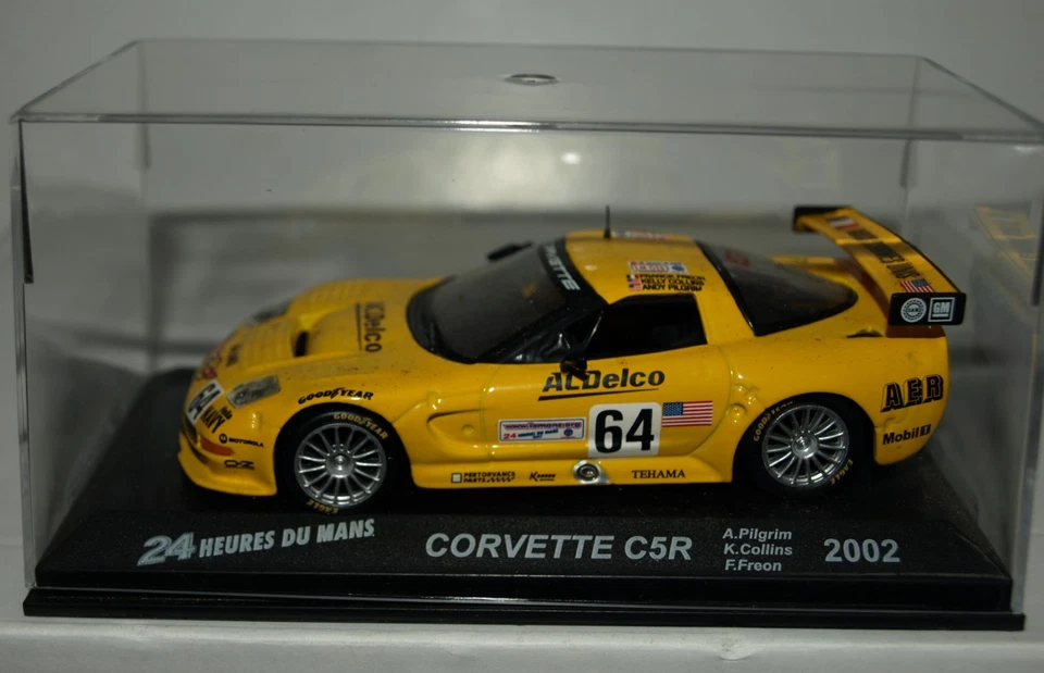 CHEVROLET CORVETTE C5 R  (24 HEURES DU MANS 2002) de IXO-ALTAYA  au 1/43e - Photo 4/4