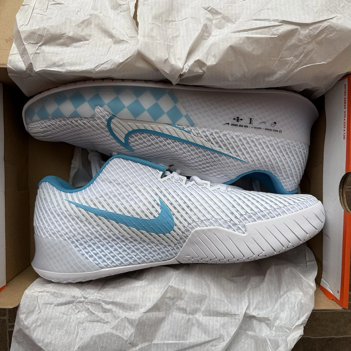 Nike Air Zoom Vapor X HC White for sale | eBay