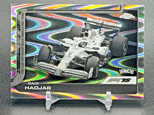 2025 Topps Chrome F1 Formula 1 #84 Isack Hadjar Rookie RC Wave Refractor